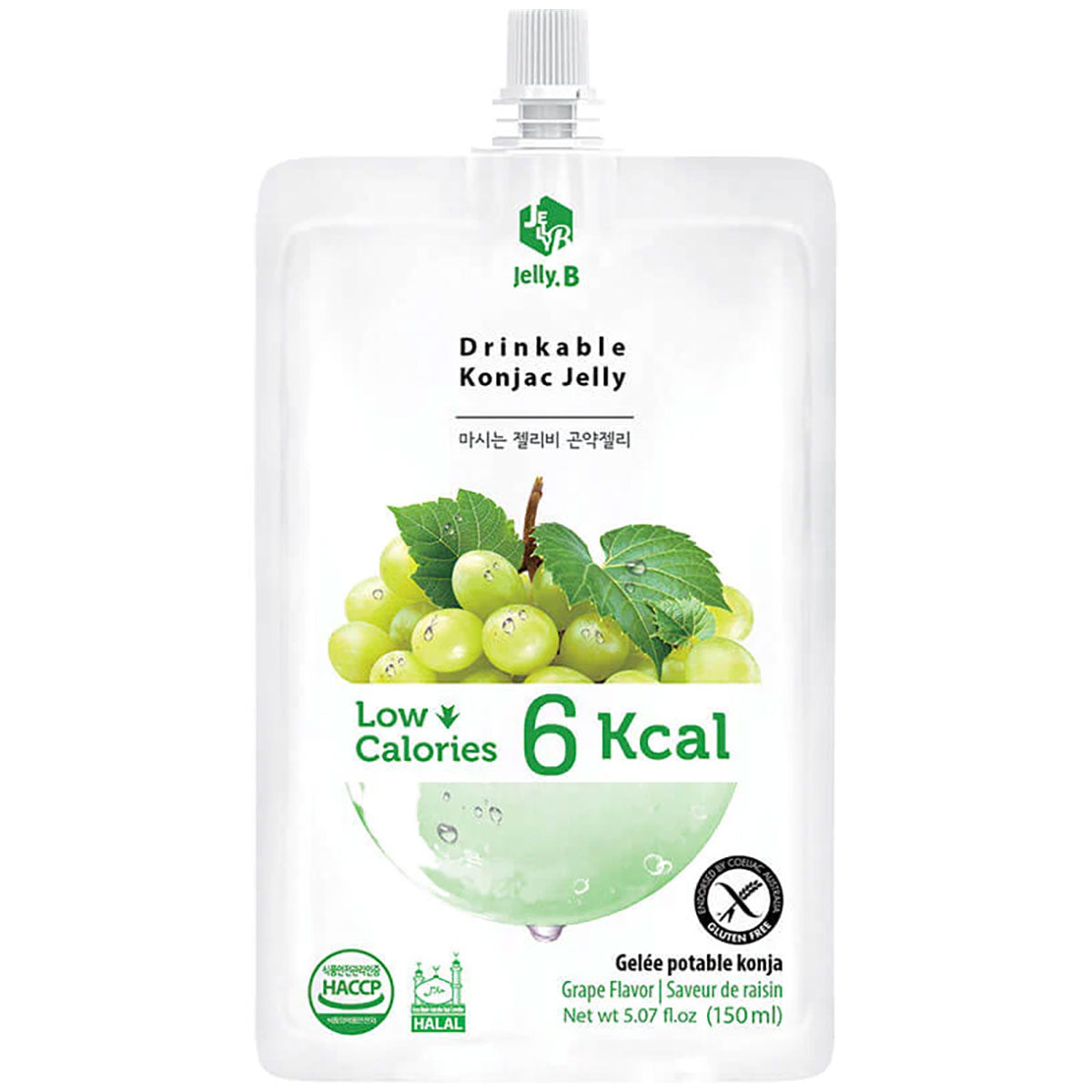 Jelly.B Drinkable Konjac Jelly Grape - 150ml – Arcaera