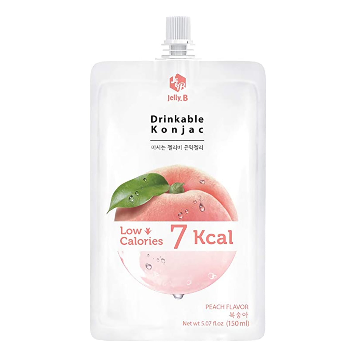 Jelly.B Drinkable Konjac Jelly Peach - 150ml – Arcaera