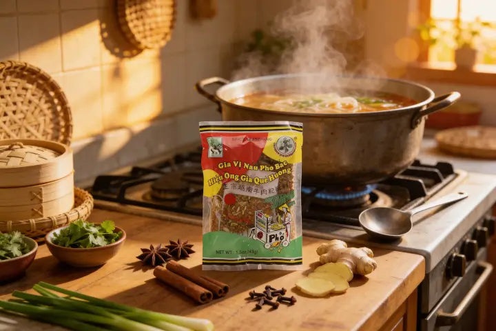 5 Tips to Enhance Your Pho Broth with Old Man Que Huong Pho Bac Spice