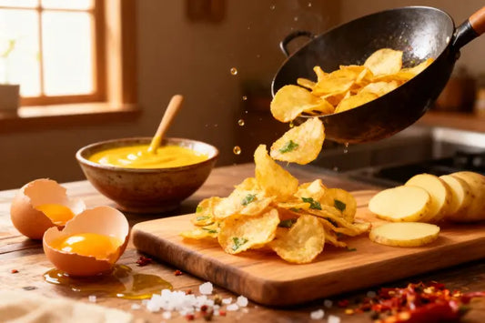 How Salted Egg Chips Are Made: From Egg Yolk to Crunchy Chip