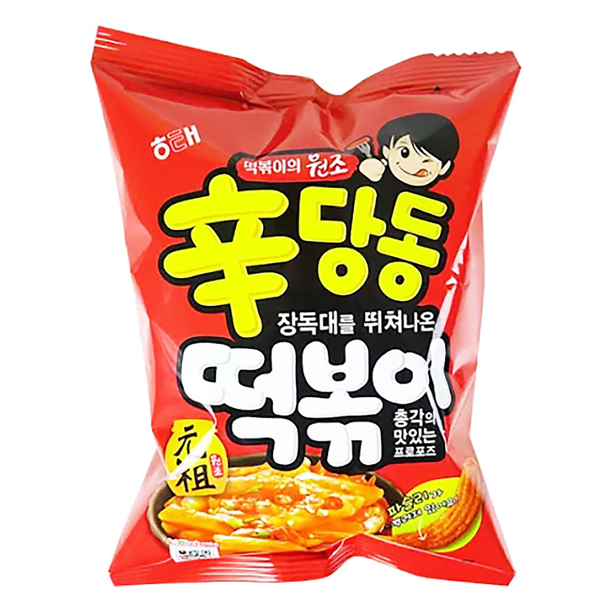 haitai tteokbokki spicy rice cake sticks - 230g