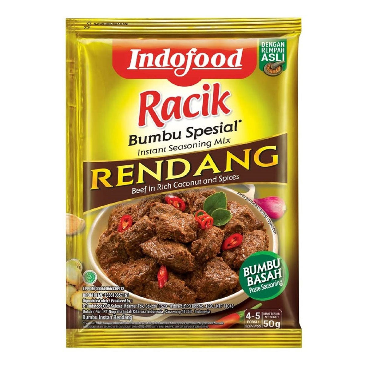 indofood rendang - 2.1oz