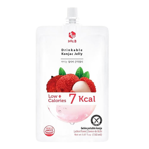jelly.b drinkable konjac jelly lychee - 150ml