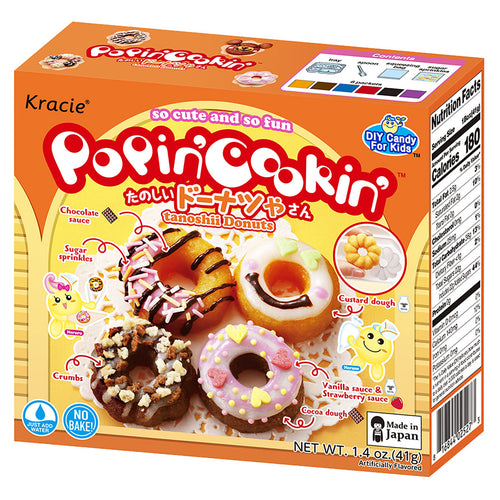 kracie popin' cookin' donuts diy candy kit