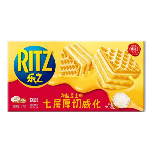 ritz sea salt cheese wafer - 77g