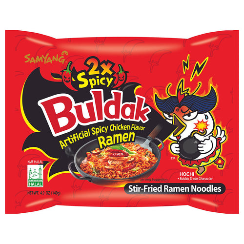 Samyang 2x Spicy Buldak Hot Chicken Flavor Ramen - 4.94oz