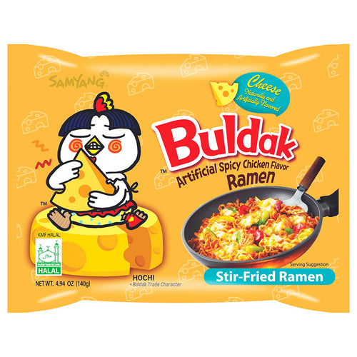 Samyang Buldak Hot Chicken Cheese Flavor Ramen - 4.94oz