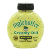 inglehoffer creamy dill mustard squeeze - 9.7oz