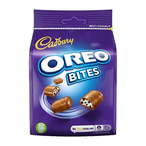 cadbury dairy milk oreo bites - 110g