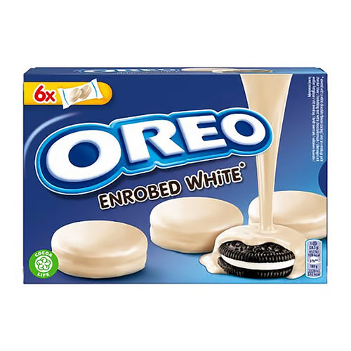 cadbury oreo white chocolate sandwich biscuits - 246g