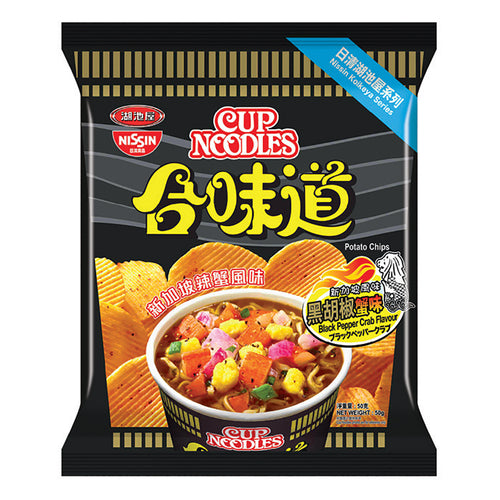 cup noodles potato chips black pepper crab - 50g