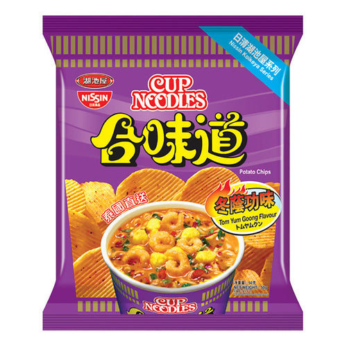 cup noodles potato chips tom yum - 50g