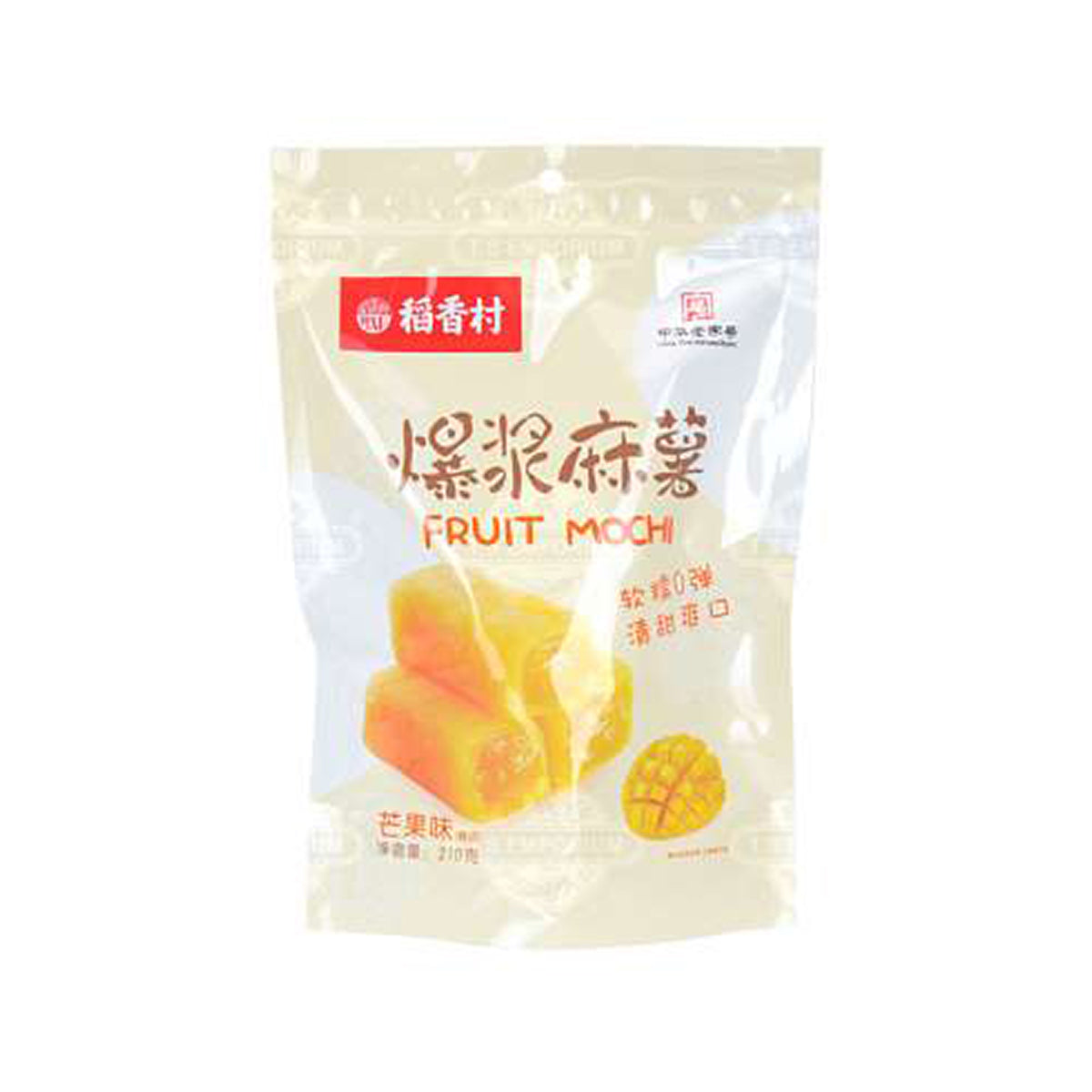 dao xiang cun fruit mochi mango flavor - 210g