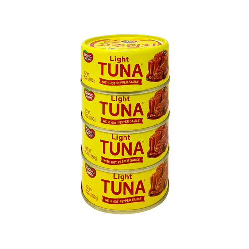 dongwon tuna with hot pepper sauce 5.29oz - 4 pack