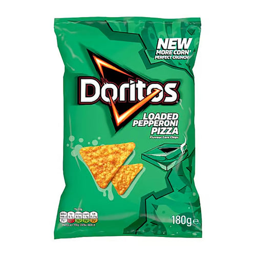 doritos loaded pepperoni pizza flavour - 180g