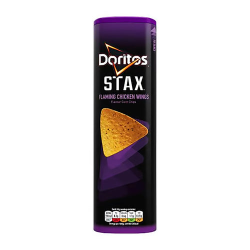 doritos stax hot chicken wings - 170g