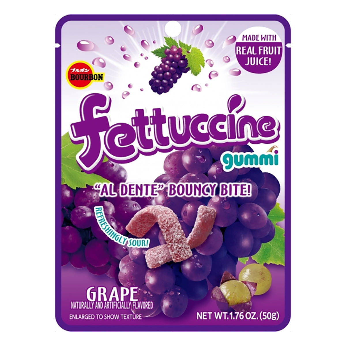 fettuccine gummy grape - 1.76oz