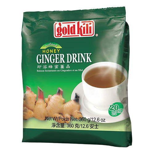 gold kili instant honey ginger drink - 12.6oz