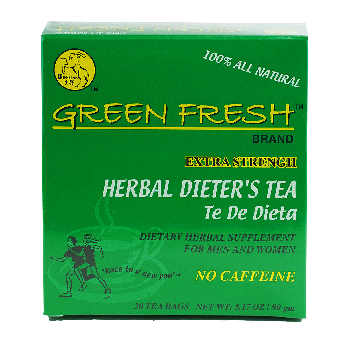Green Fresh Dieter's Tea - 30ct – Arcaera