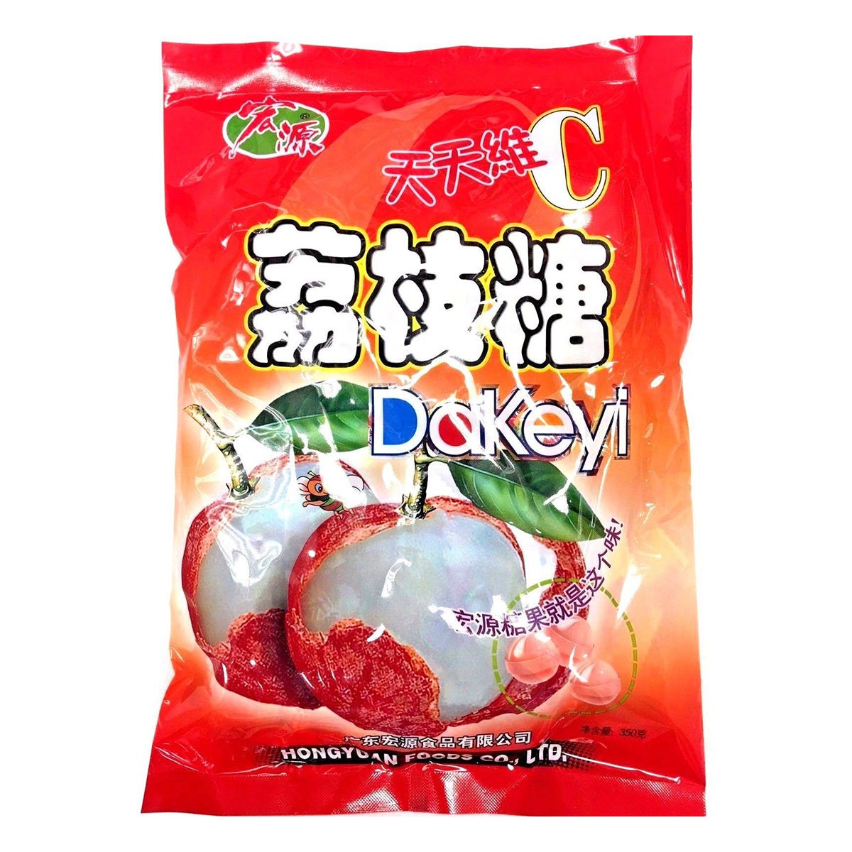 Dakeyi Hongyuan DaKeyi Lychee Candy - 12.35oz – Arcaera