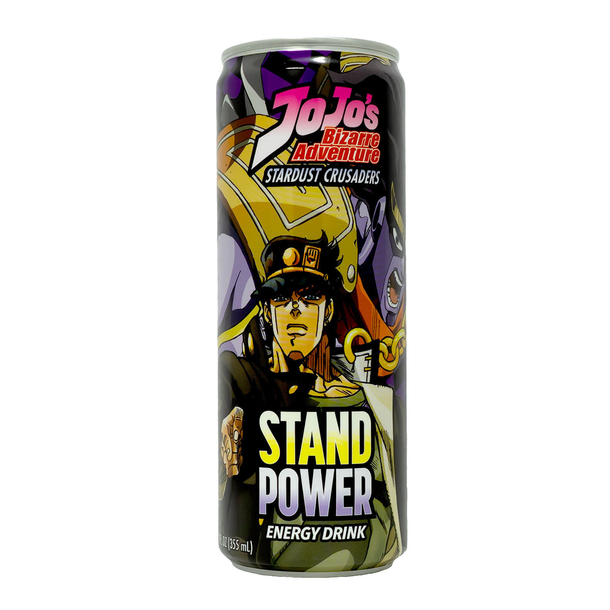 jojo's bizarre adventure stand power energy drink - 355ml