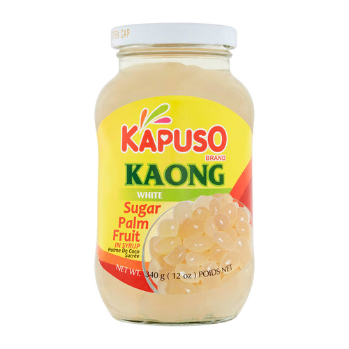 kapuso kaong sugar palm fruit in syrup - 12oz