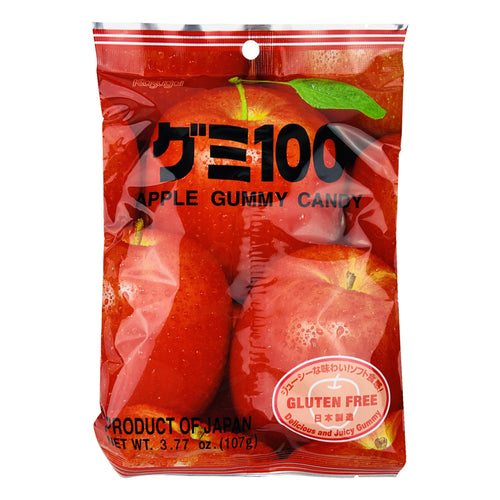 kasugai apple gummy candy - 107g