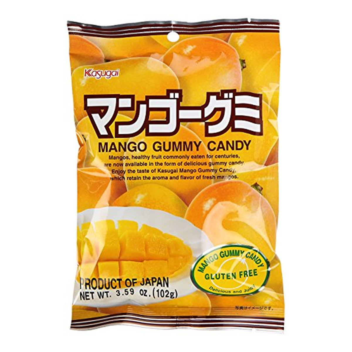 kasugai mango gummy candy - 107g