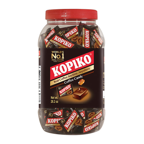 kopiko coffee candy jar - 28.2oz
