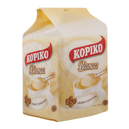 kopiko blanca 3 in 1 creamy coffee mix - 10ct