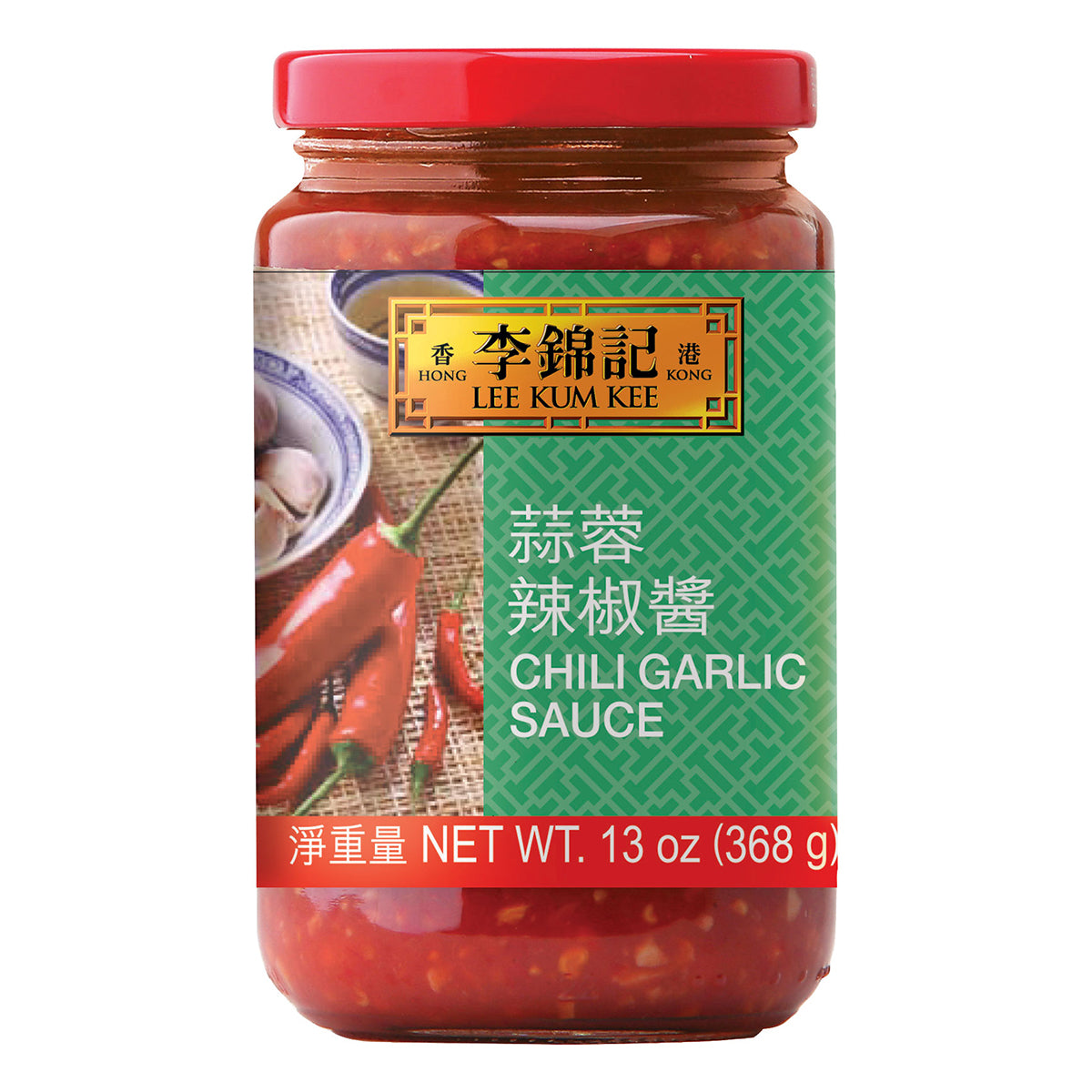 lee kum kee black chili garlic sauce - 13oz
