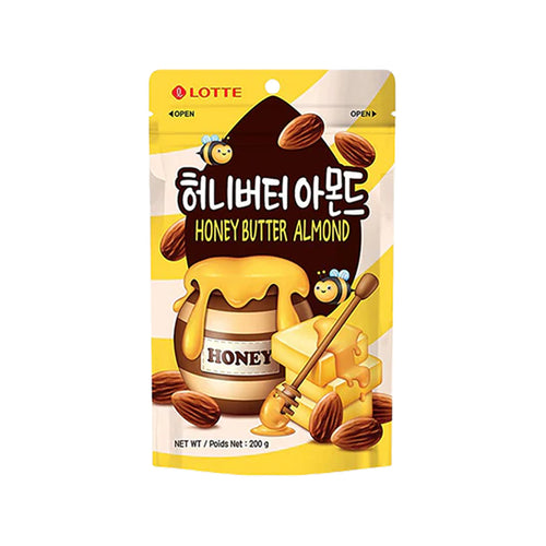 lotte honey butter almond - 200g