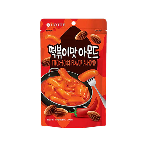 lotte tteok-bokki flavor almond - 200g