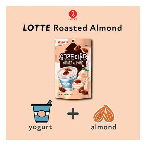 lotte yogurt almond - 200g-2