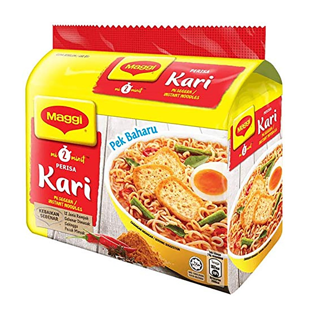 maggi curry noodles 2.8oz - 5pk