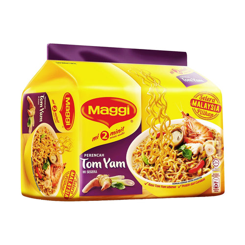 maggi tom yum noodles 2.8oz - 5pk