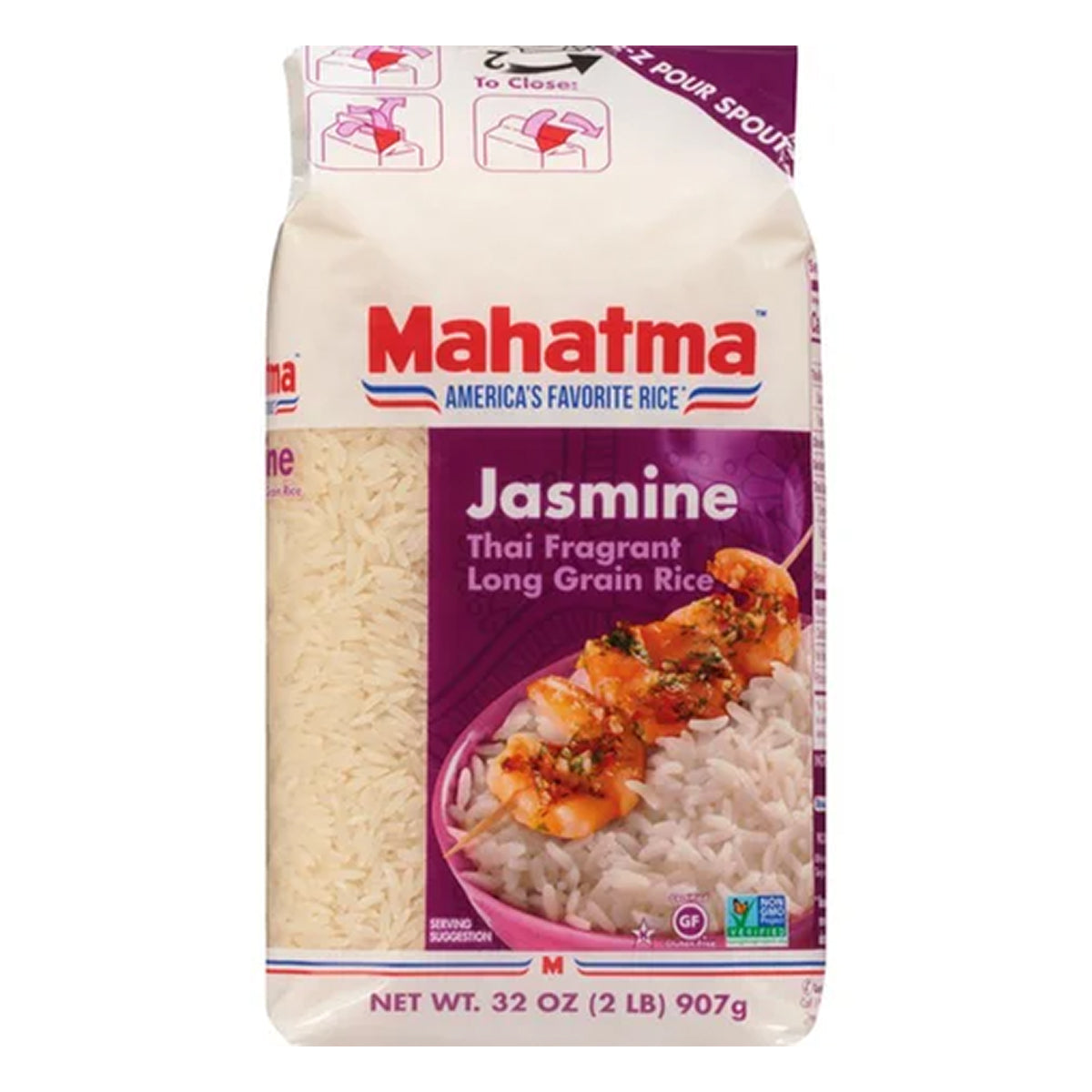 mahatma jasmine long grain thai fragrant rice - 2lb