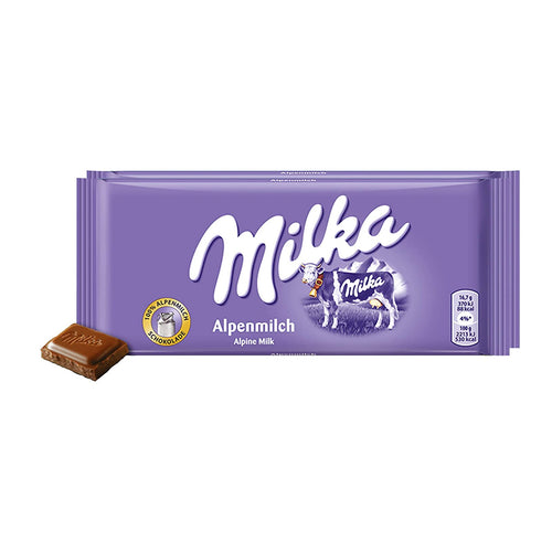 milka alpine milk chocolate - 3.5oz
