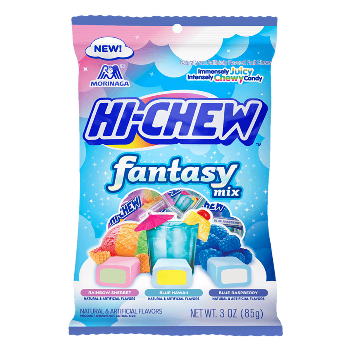 morinaga hi-chew fantasy mix - 85g