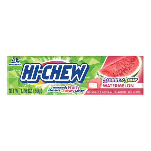 morinaga hi-chew sweet sour watermelon - 50g