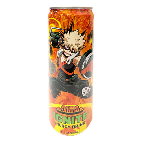 my hero academia bakugo ignite energy drink - 355ml