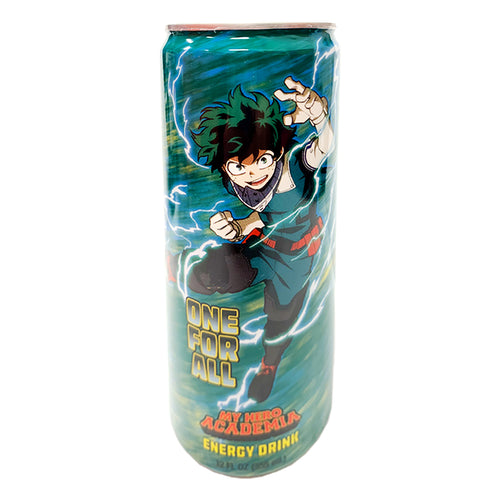 my hero academia deku one for all energy drink - 12fl oz