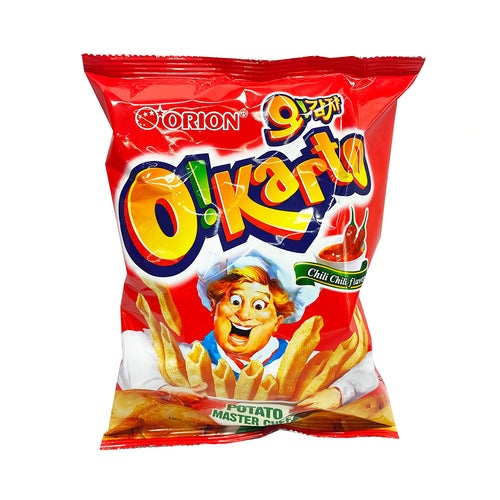 orion o!karto sweet chilli potato crisp - 1.76oz