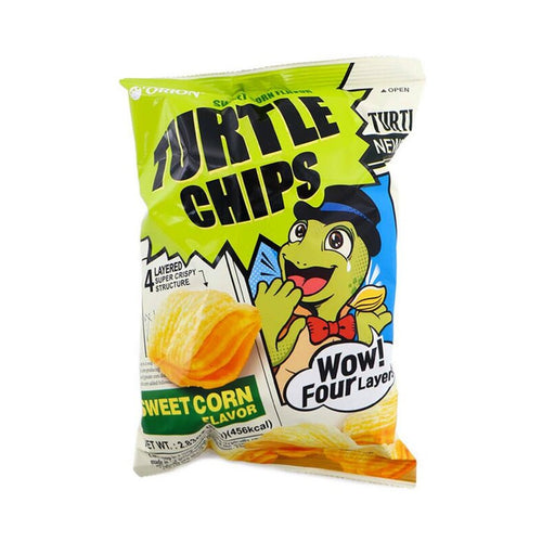 orion turtle chips sweet corn - 2.83oz