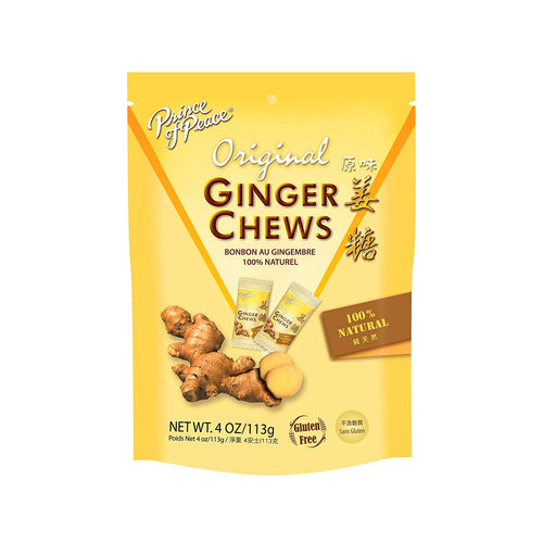 prince of peace ginger chews original - 113g