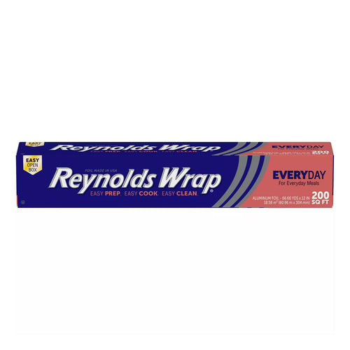 reynolds wrap standard aluminum foil - 200sqft