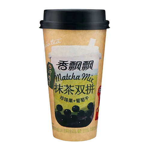 senpure matcha boba mix milk tea - 85g