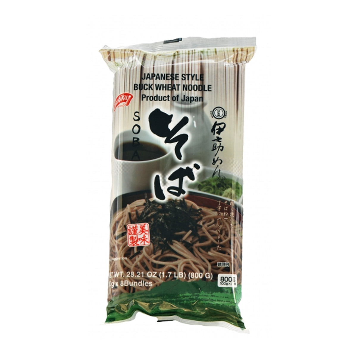shirakiku japanese soba buckwheat noodles - 28.21oz