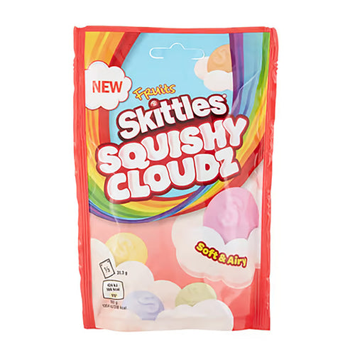 skittles squishy cloudz pouch - 94g