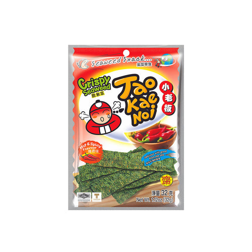 tao kae noi crispy seaweed spicy - 32g